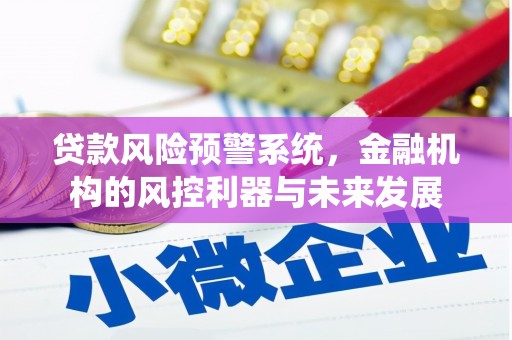 汉滨贷款风险预警系统，金融机构的风控利器与未来发展