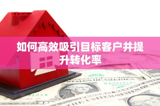 汉滨如何高效吸引目标客户并提升转化率
