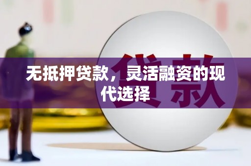 汉滨无抵押贷款，灵活融资的现代选择