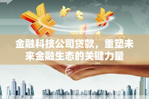 汉滨金融科技公司贷款，重塑未来金融生态的关键力量