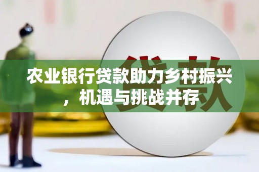 汉滨农业银行贷款助力乡村振兴，机遇与挑战并存