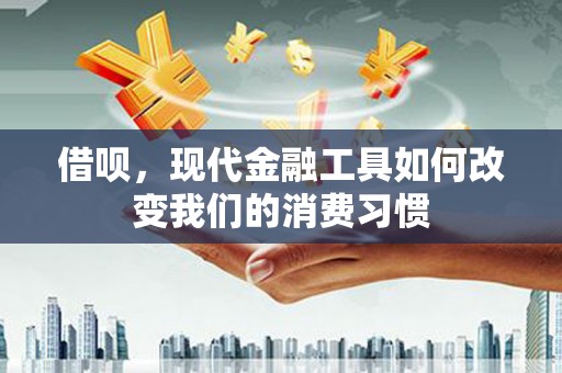 汉滨借呗，现代金融工具如何改变我们的消费习惯