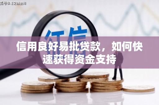 汉滨信用良好易批贷款，如何快速获得资金支持