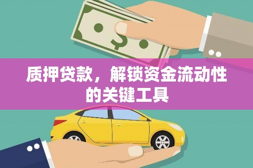汉滨质押贷款，解锁资金流动性的关键工具
