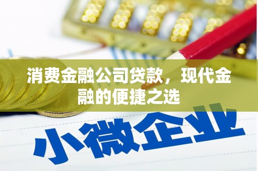 汉滨消费金融公司贷款，现代金融的便捷之选